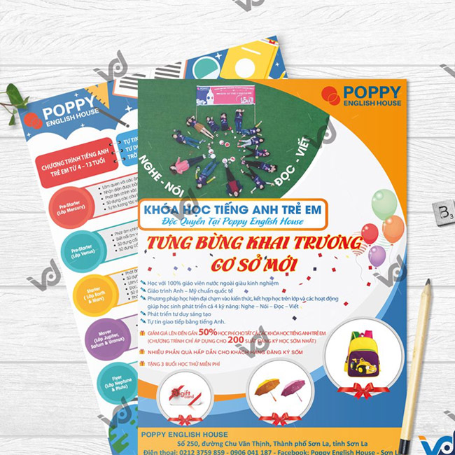 Mẫu tờ rơi đẹp nhất 2025