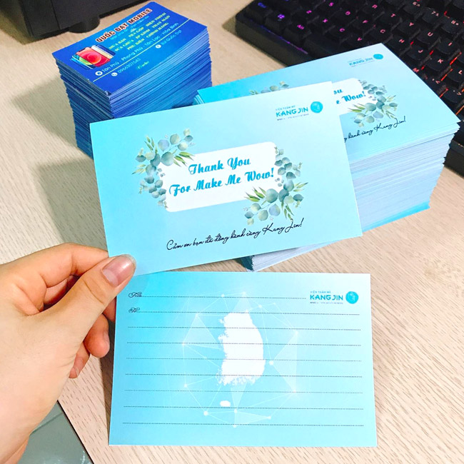 In thiệp, tag treo, thẻ bài