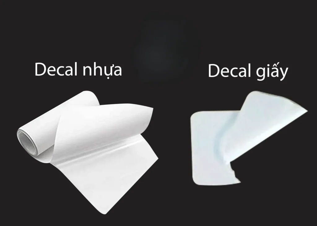 In Decal Là Gì? Phân Loại, Ứng Dụng và Cách Chọn Loại Decal Phù Hợp